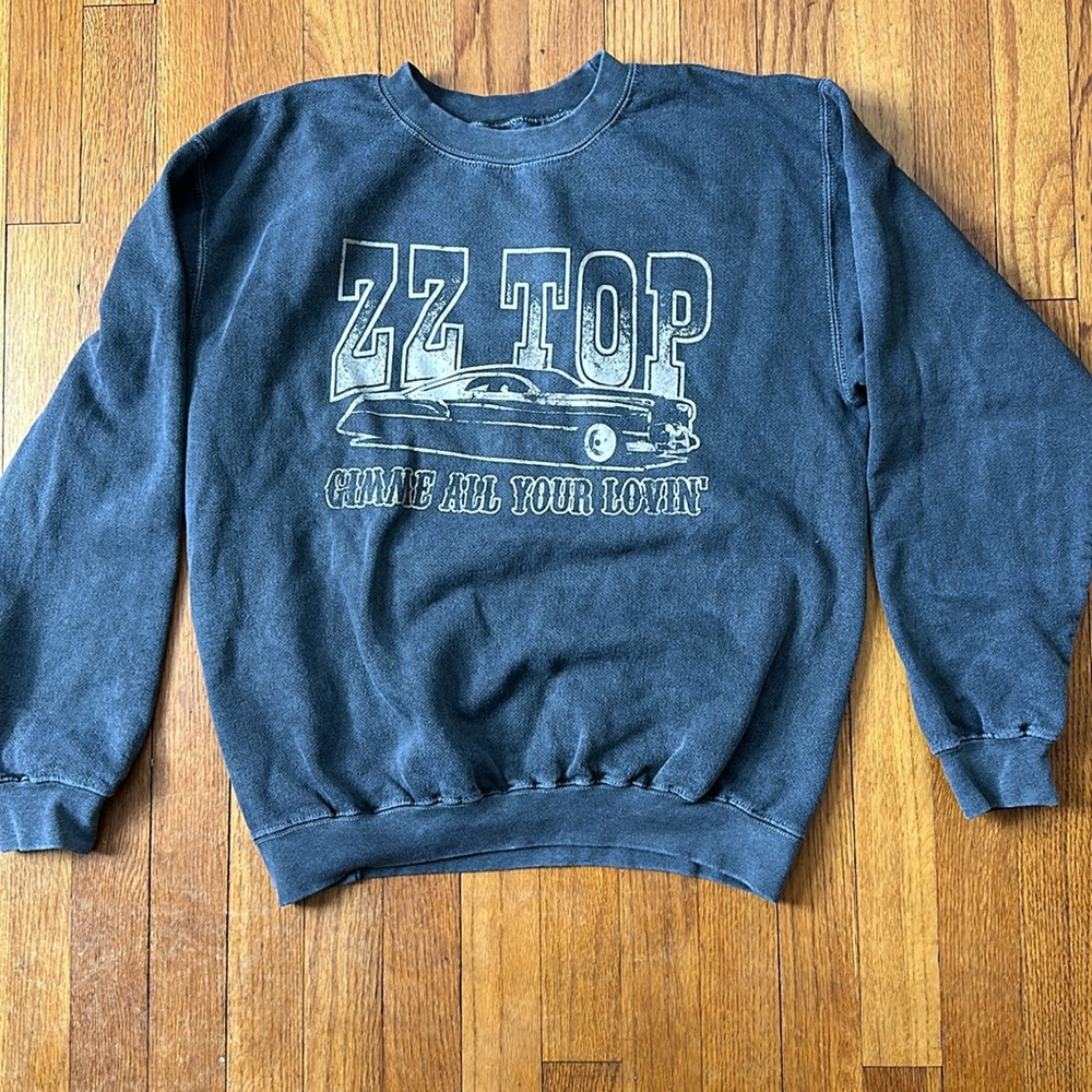 ZZ Top car sweatshirt
